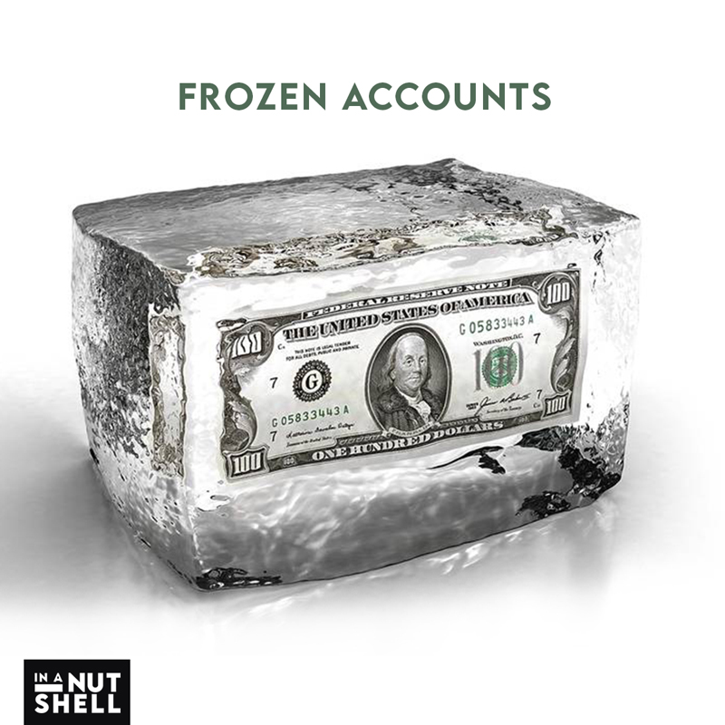 Dormant or Frozen Account - Corporate Code